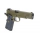 Страйкбольный пистолет WE COLT M1911А1, металл, M.E.U. OD WE-E008A-OD